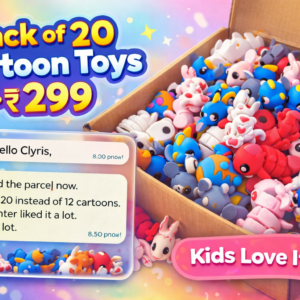 pack of 20 cartoon toys